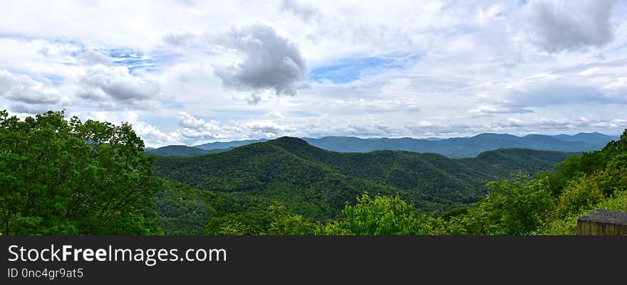 Sky, Nature, Mountainous Landforms, Cloud