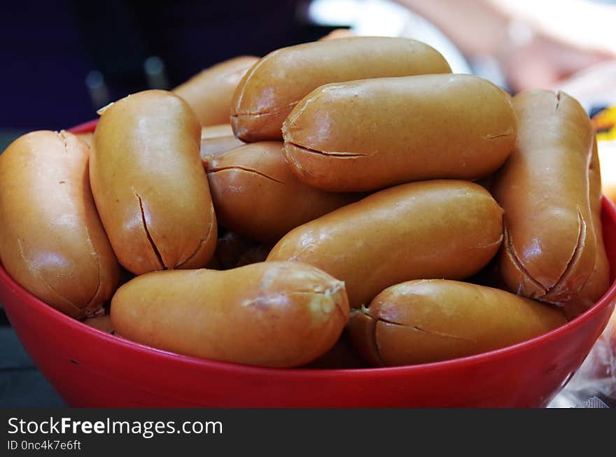 Knackwurst, Sausage, Frankfurter Würstchen, Food