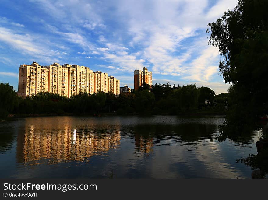 Reflection, Sky, Water, Body Of Water