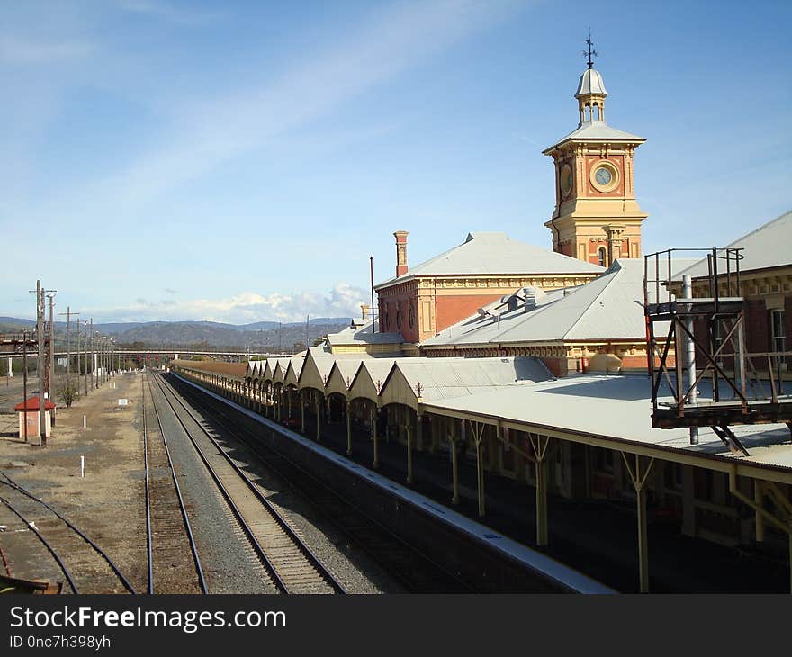 Transport, Sky, Town, Track