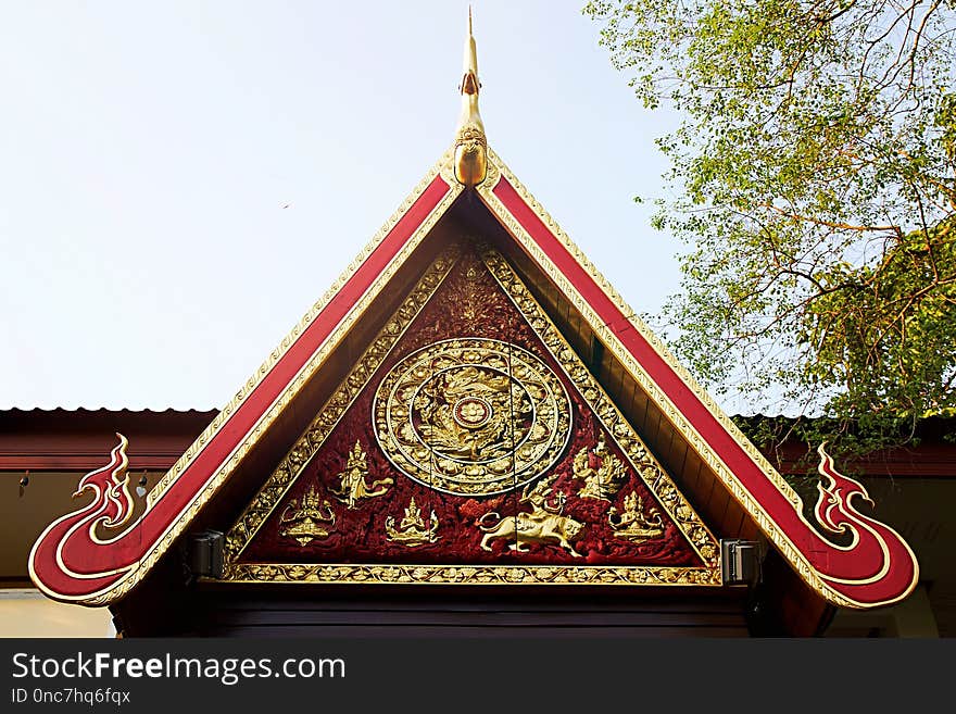 Landmark, Place Of Worship, Wat, Building