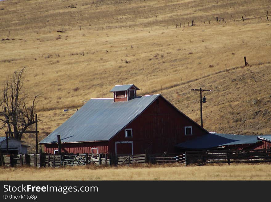 Barn, Farm, Rural Area, Ranch