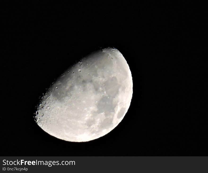 Moon, Astronomical Object, Sky, Night