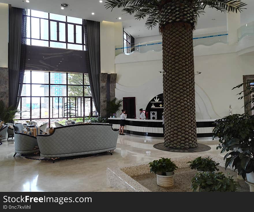 Lobby, Property, Interior Design, Condominium