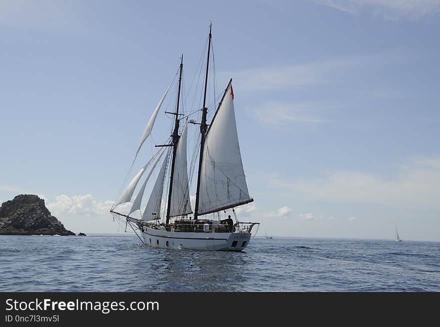 Sailing Ship, Tall Ship, Schooner, Brigantine