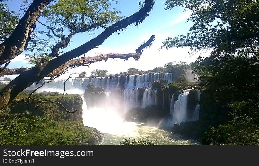 Waterfall, Nature, Nature Reserve, Body Of Water