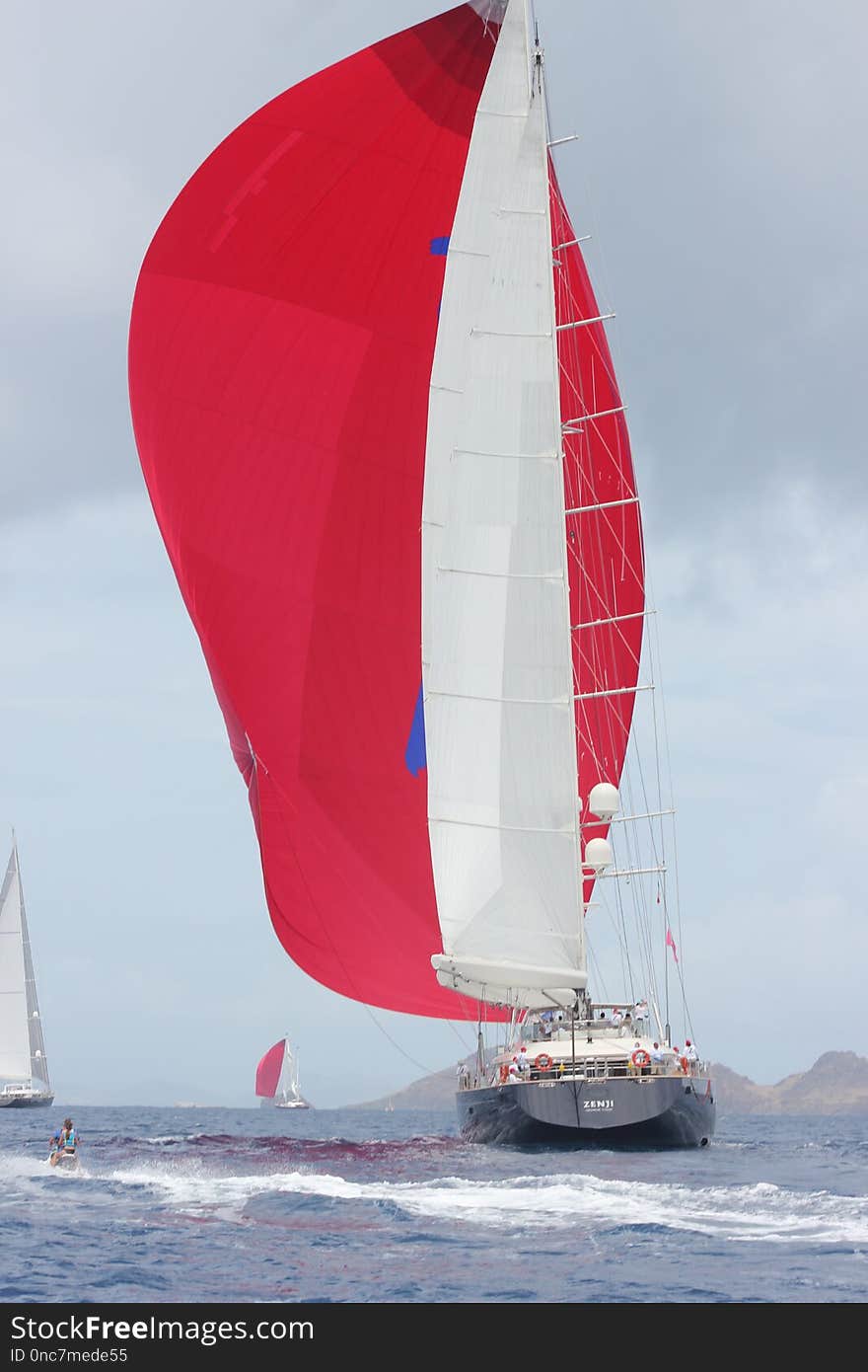 Sail, Sailboat, Water Transportation, Dinghy Sailing