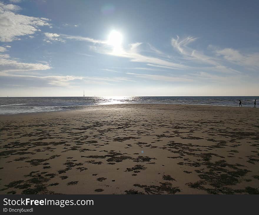 Sea, Sky, Horizon, Beach