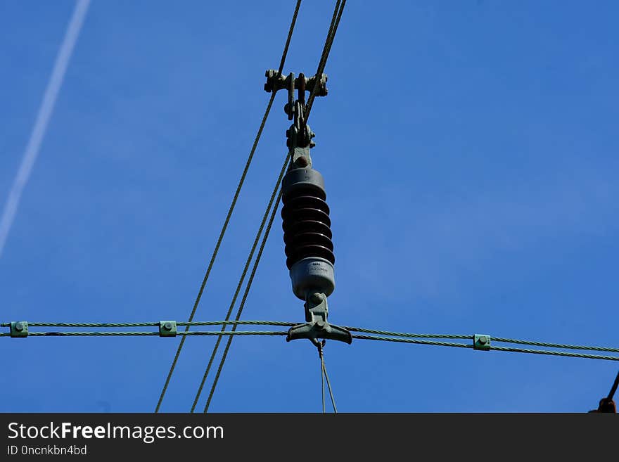 Sky, Electricity, Overhead Power Line, Electrical Supply