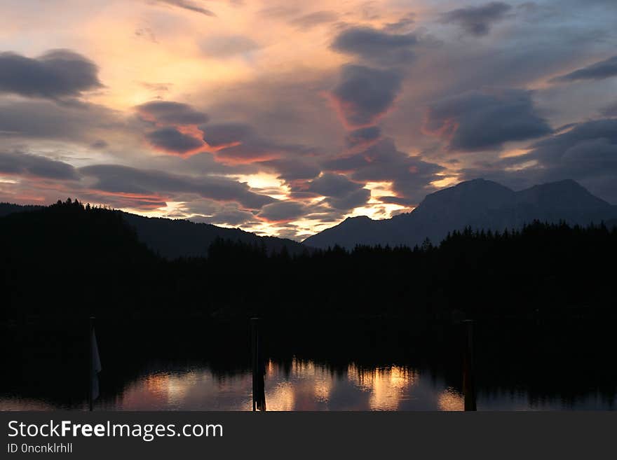 Sky, Reflection, Nature, Loch