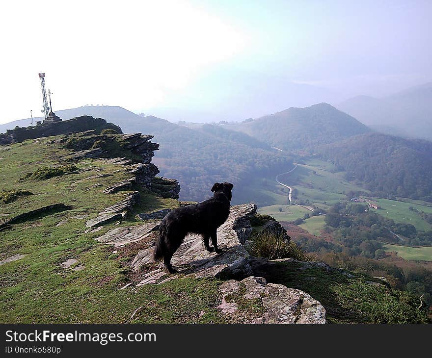 Mountainous Landforms, Mountain, Sky, Ridge