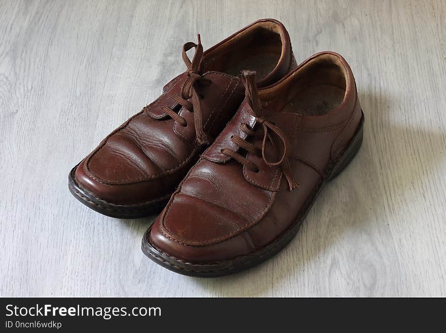 Footwear, Shoe, Brown, Oxford Shoe