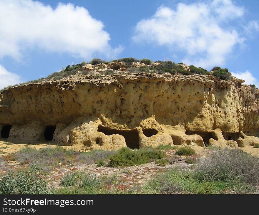 Rock, Archaeological Site, Historic Site, Outcrop