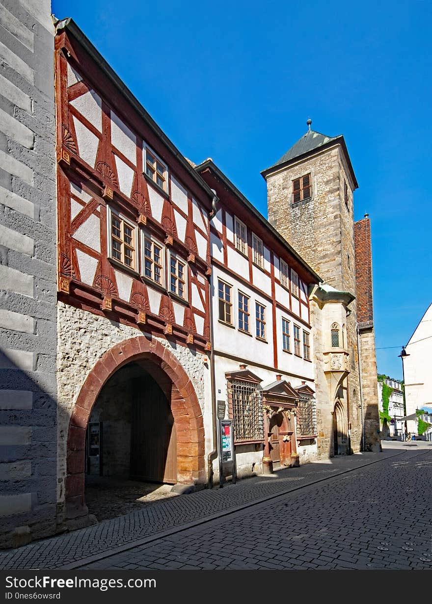 Town, Medieval Architecture, Property, Building