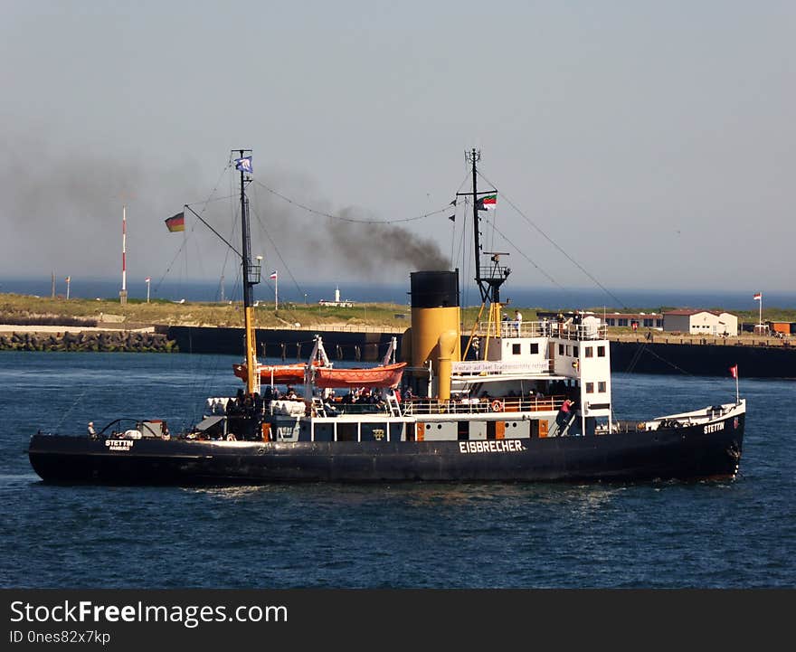 Ship, Watercraft, Tugboat, Boat