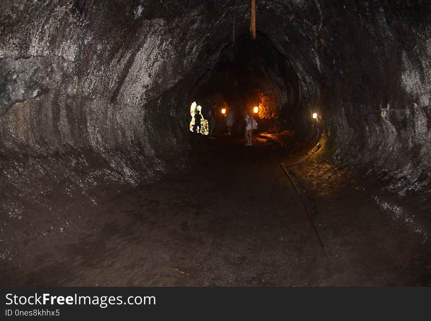 Tunnel, Geological Phenomenon, Caving, Cave