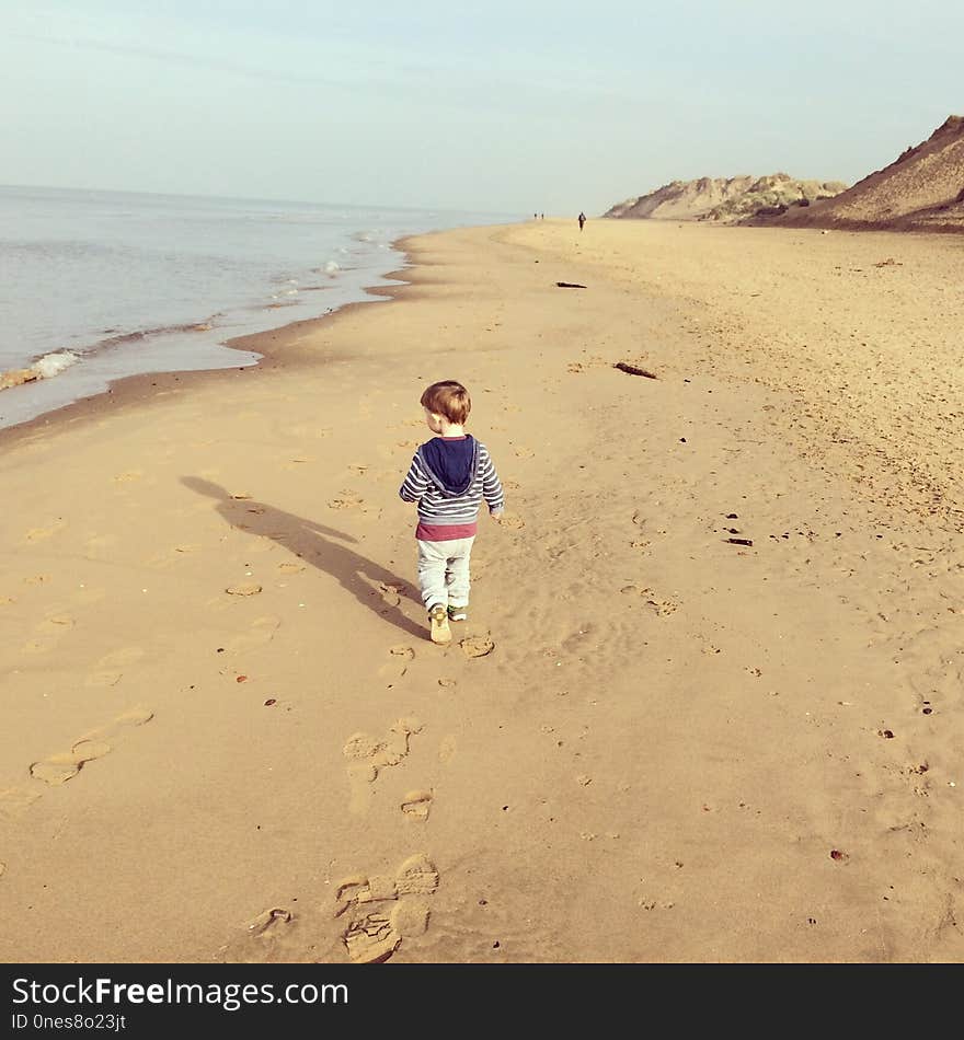 Beach, Sand, Sea, Shore