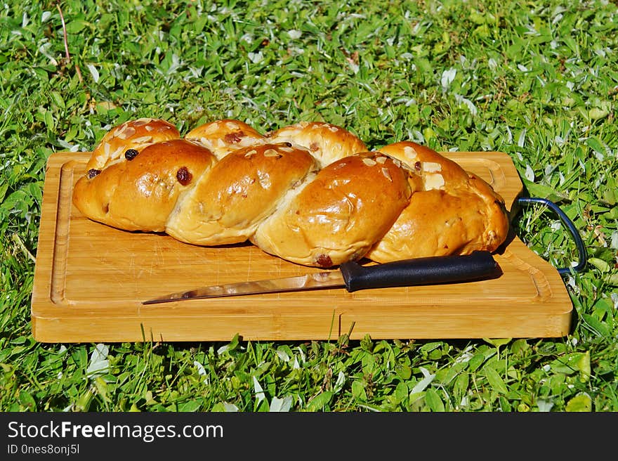 Baked Goods, Bread, Loaf, Challah