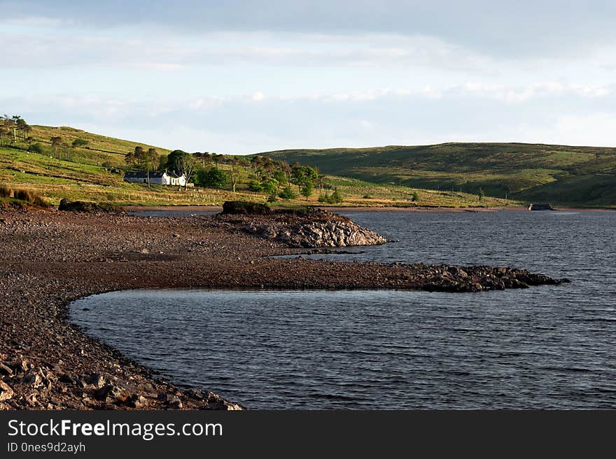 Loch, Highland, Coast, Sky