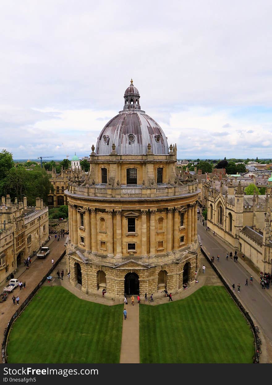 Landmark, Stately Home, Sky, Dome