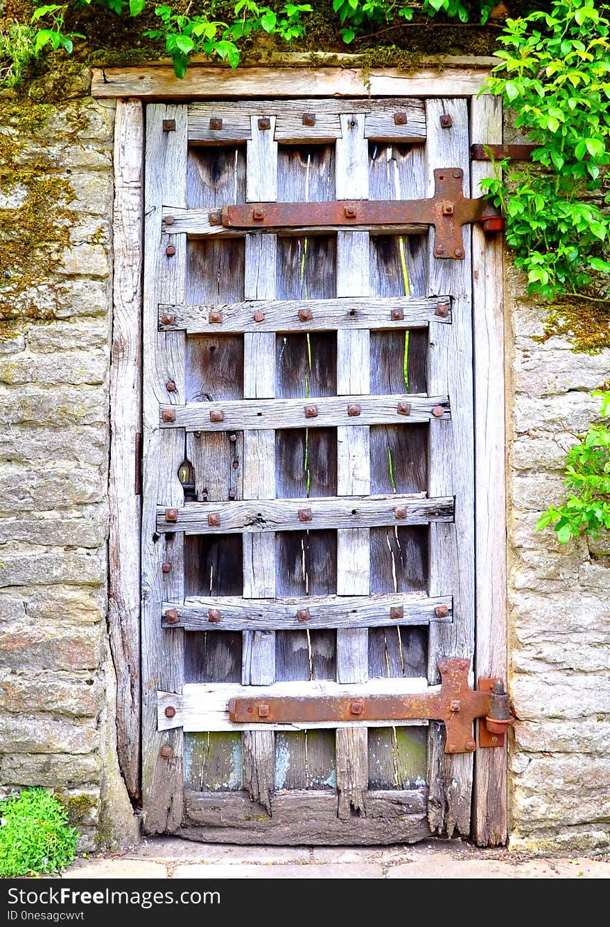 Window, House, Door, Facade