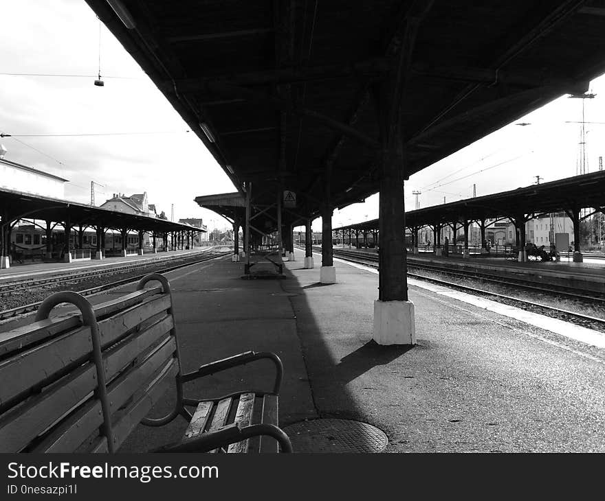 Metropolitan Area, Transport, Train Station, Track