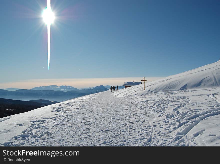 Sky, Mountain Range, Piste, Mountainous Landforms