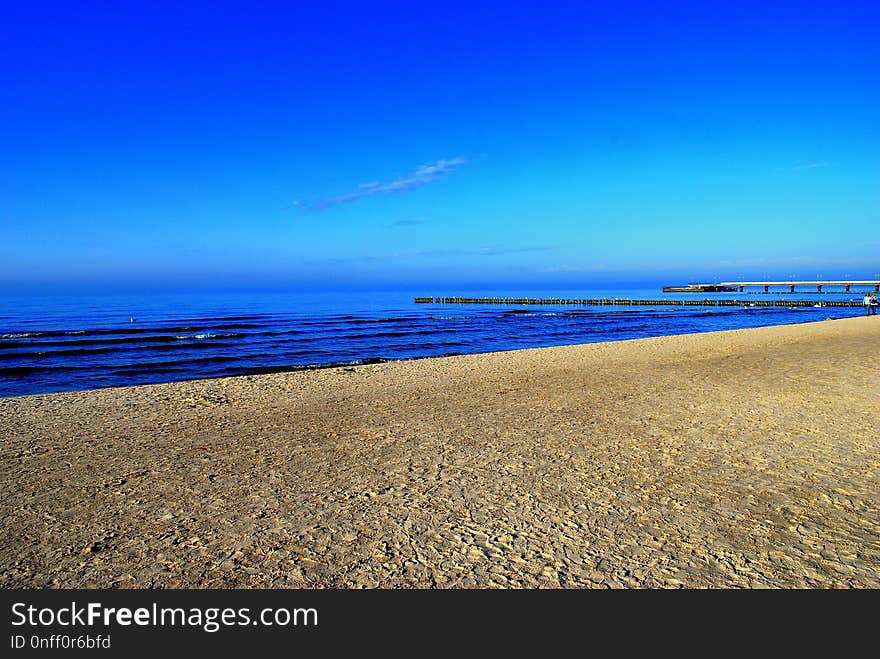 Sea, Horizon, Sky, Shore