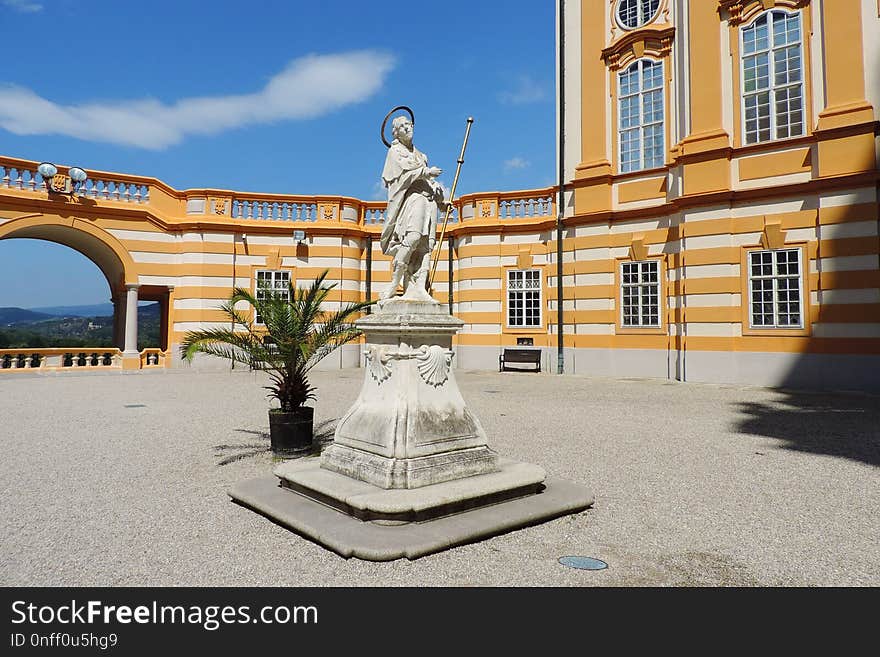 Statue, Monument, Sky, Plaza