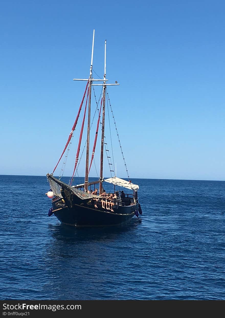 Sailing Ship, Tall Ship, Caravel, Brigantine