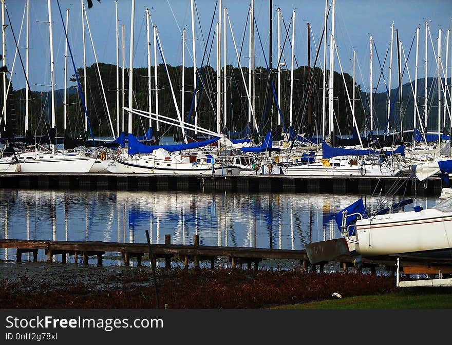 Marina, Water, Harbor, Dock