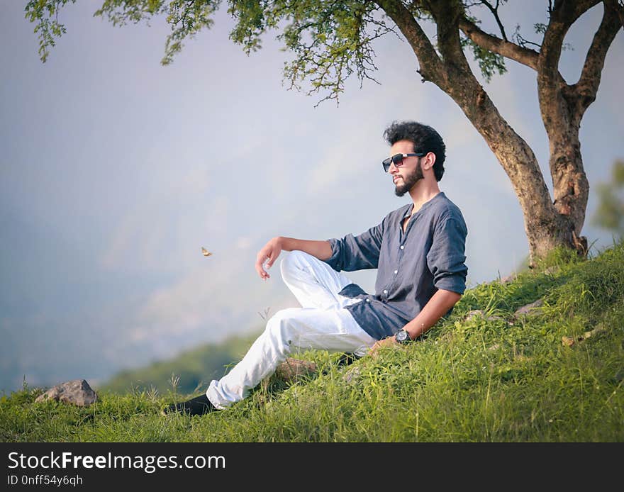 Nature, Photograph, Green, Man