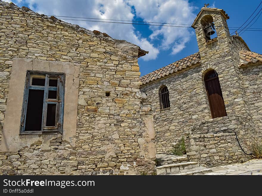 Sky, Property, Wall, History