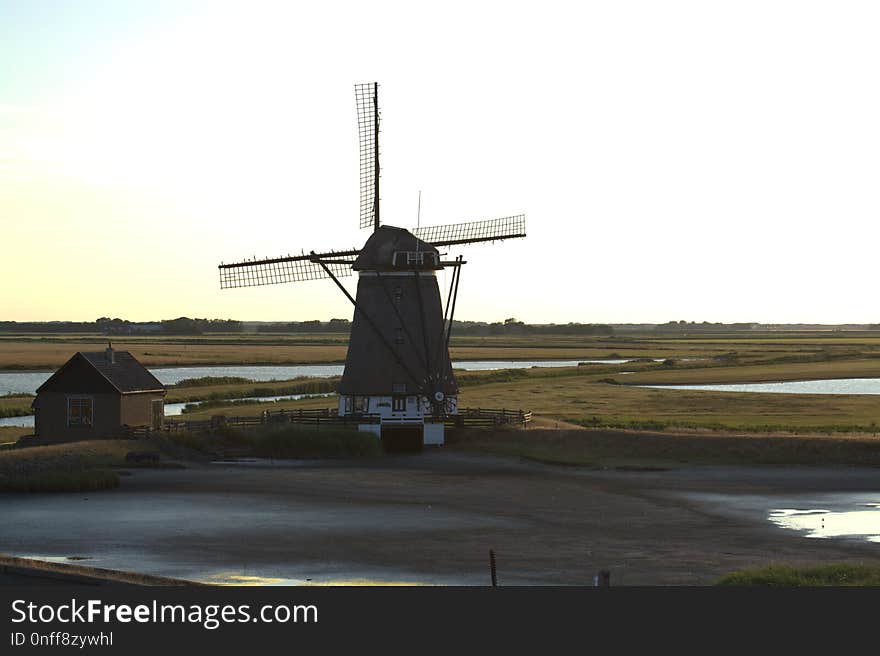 Windmill, Mill, Wind, Building