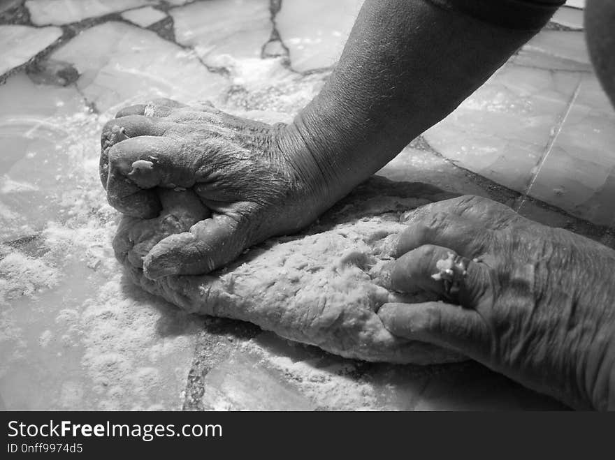 Black And White, Hand, Monochrome Photography, Foot