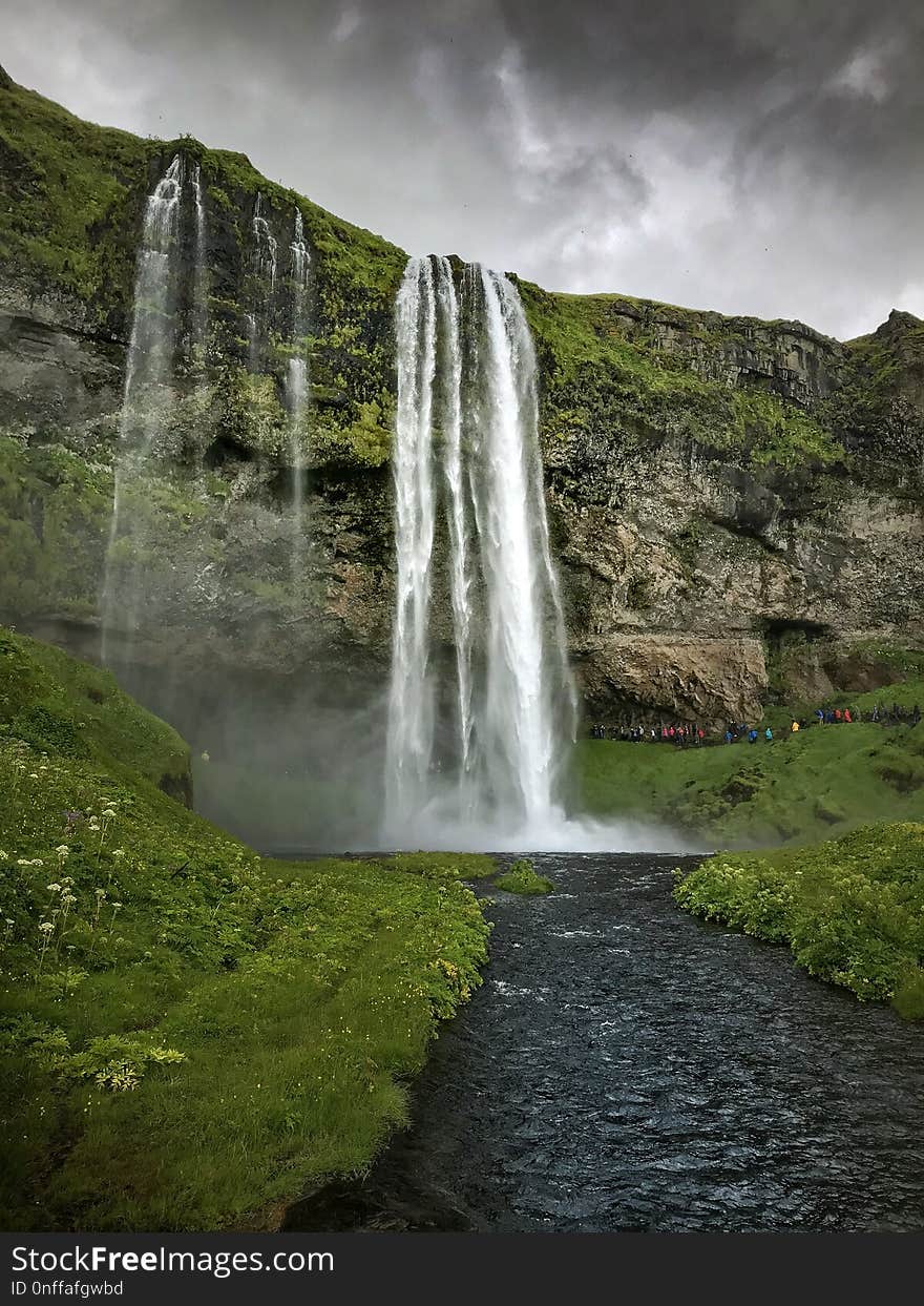 Waterfall, Nature, Water, Body Of Water