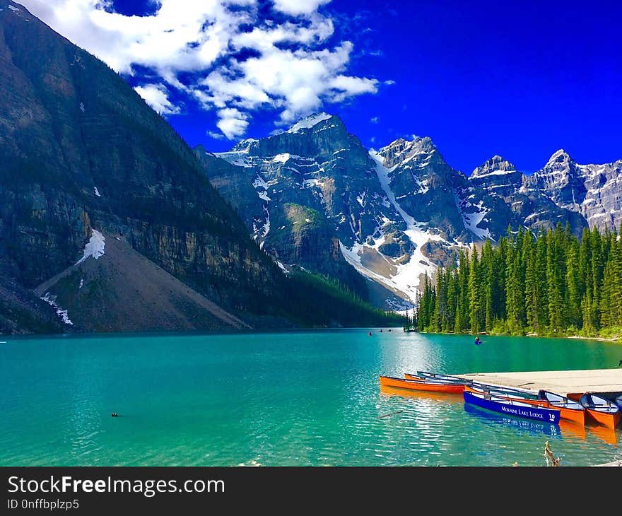 Nature, Lake, Sky, Mount Scenery