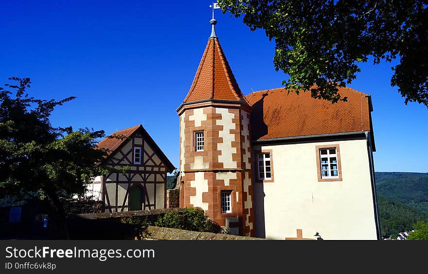 Château, Medieval Architecture, Building, Sky