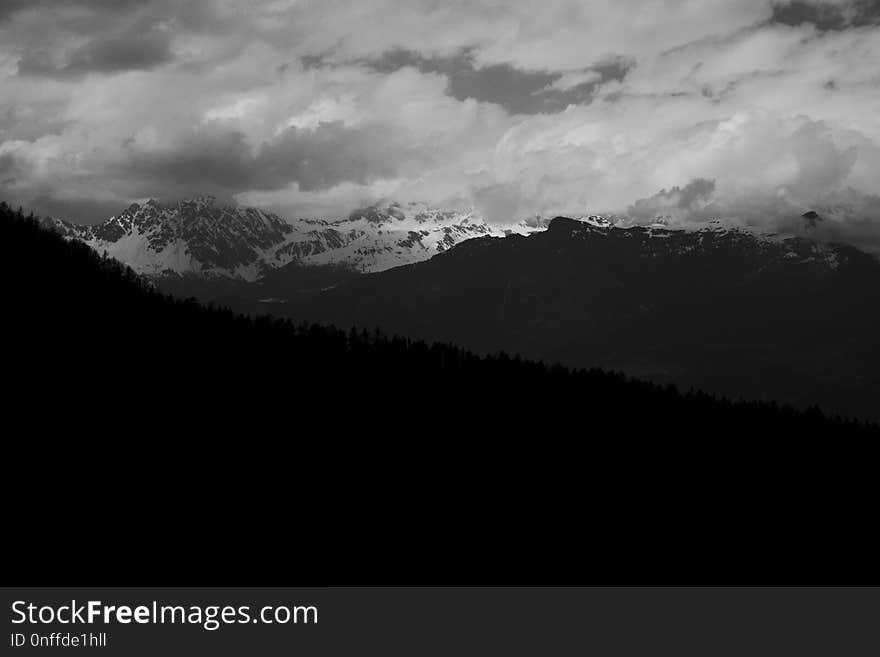 Sky, Black And White, Black, Monochrome Photography