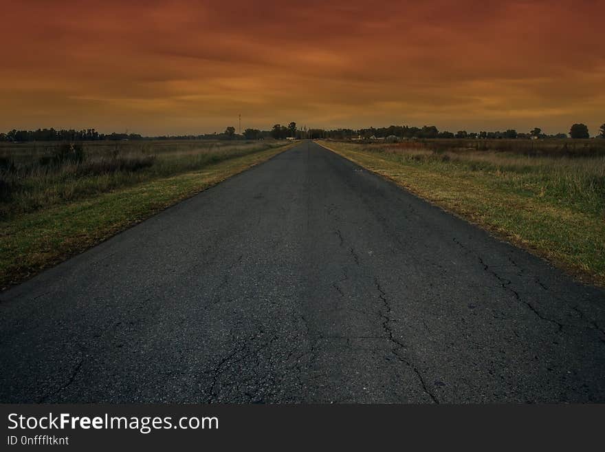 Road, Sky, Asphalt, Infrastructure