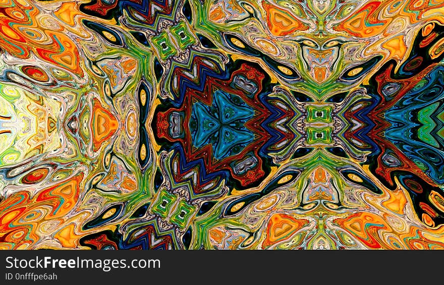 Art, Psychedelic Art, Modern Art, Painting