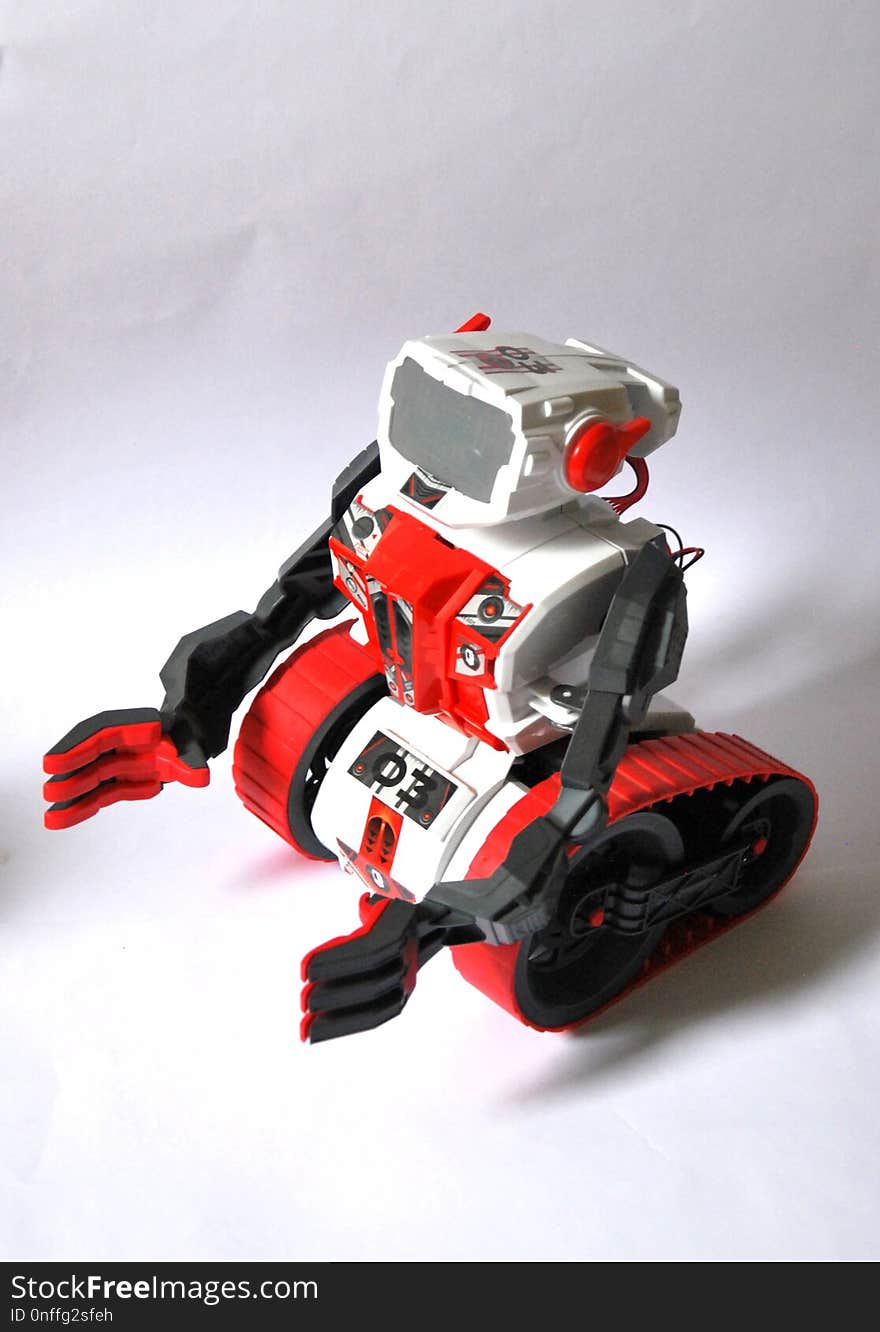 Red, Robot, Personal Protective Equipment, Toy