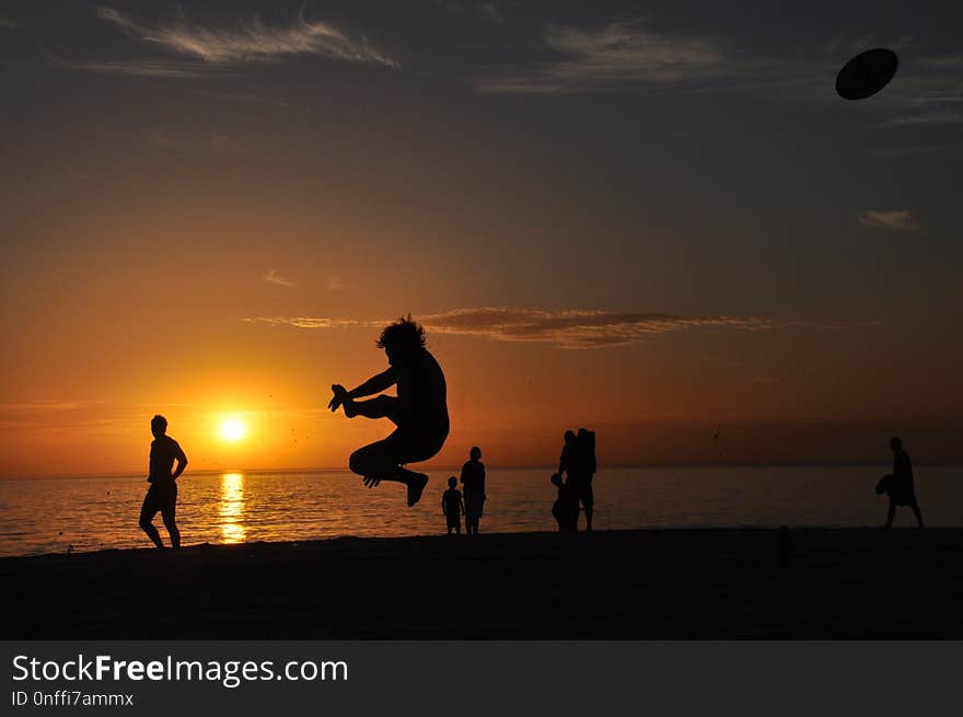 Sky, Sunrise, Sunset, Sea