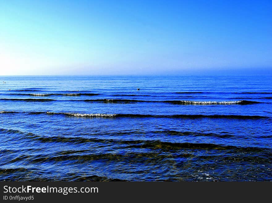 Sea, Ocean, Horizon, Sky