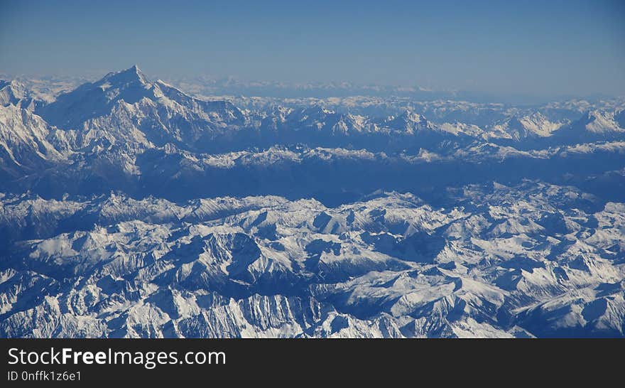 Mountain Range, Mountainous Landforms, Massif, Sky