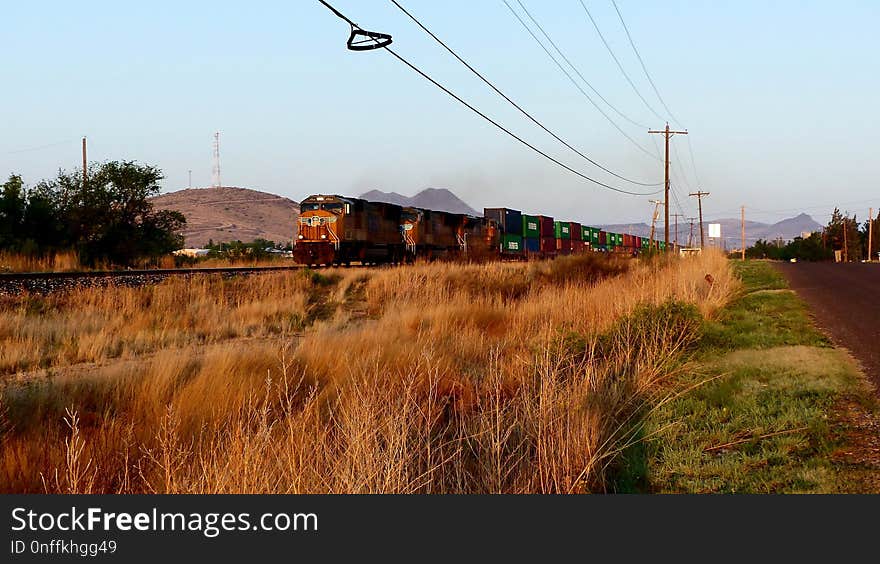 Sky, Field, Transport, Rural Area