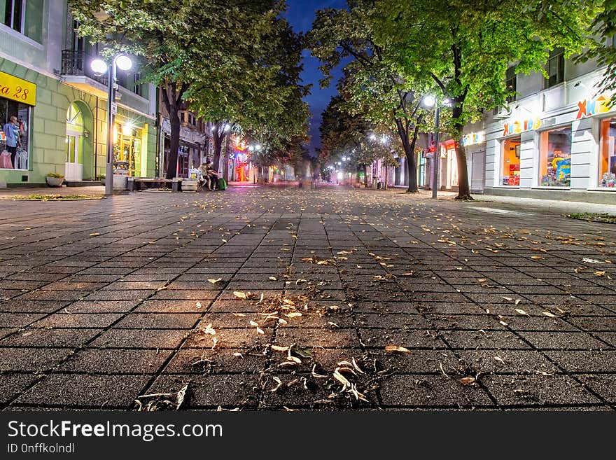 Town, Road, Public Space, Street