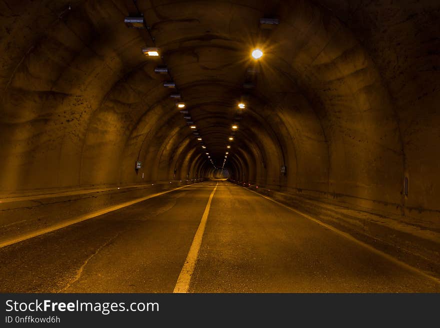 Tunnel, Infrastructure, Light, Atmosphere