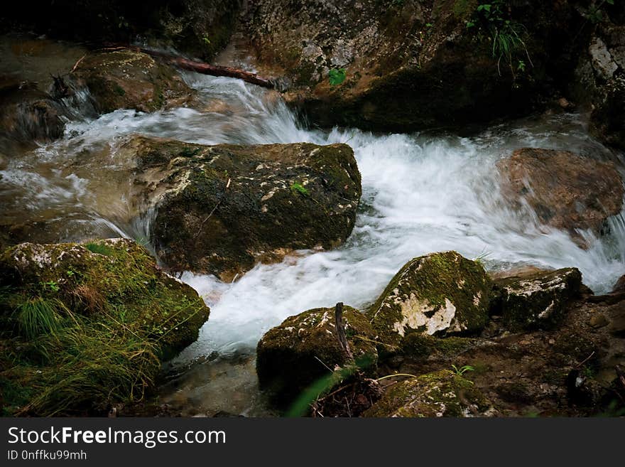 Water, Stream, Nature, Body Of Water