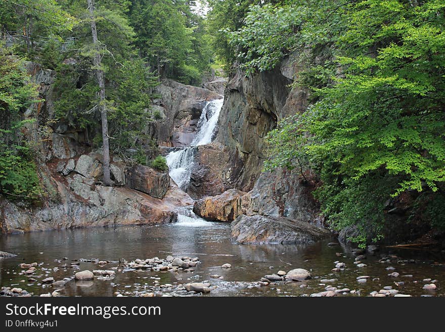 Waterfall, Nature Reserve, Nature, Body Of Water